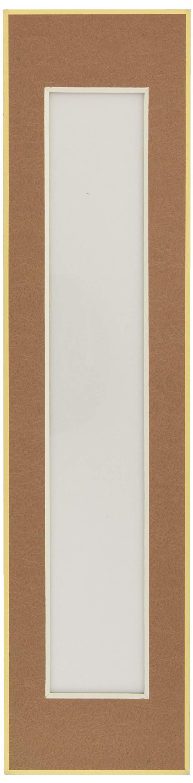 Amazon.co.jp: 菅公工業 短冊額(並) 茶 ケ734 : ホーム＆キッチン